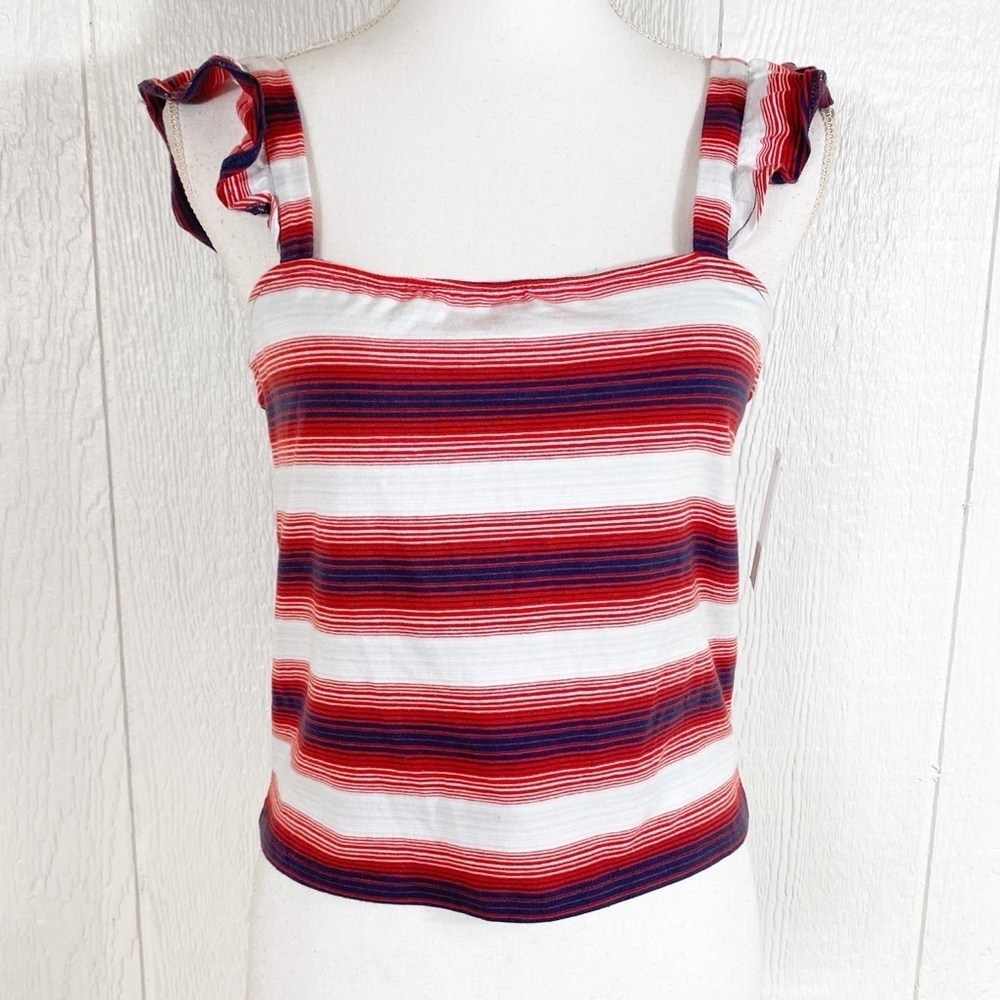 NEW BP Nordstrom Striped Sleeveless Top Large